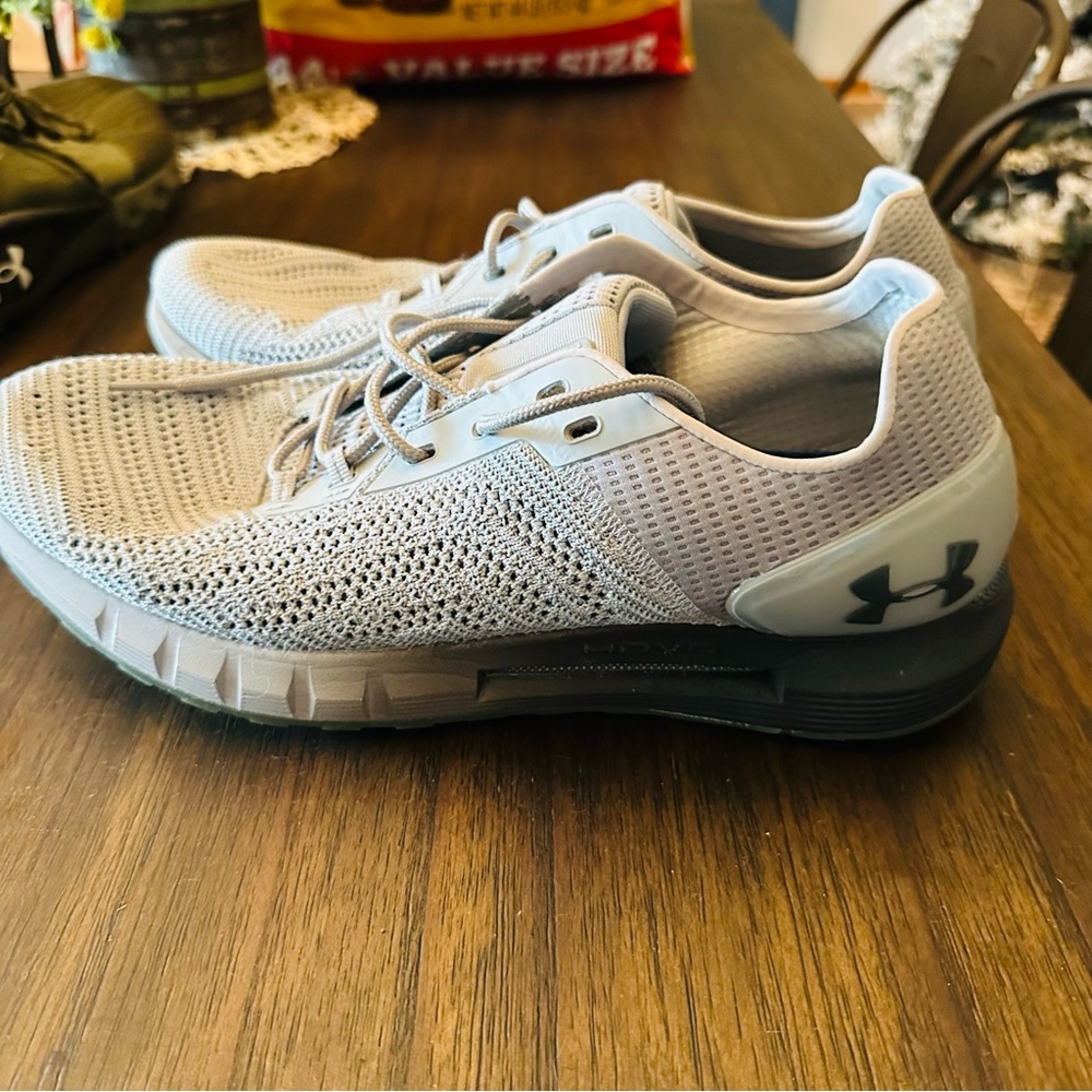 Under Armour Gray Athletic Shoes